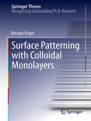 cover image of Surface Patterning with Colloidal Monolayers